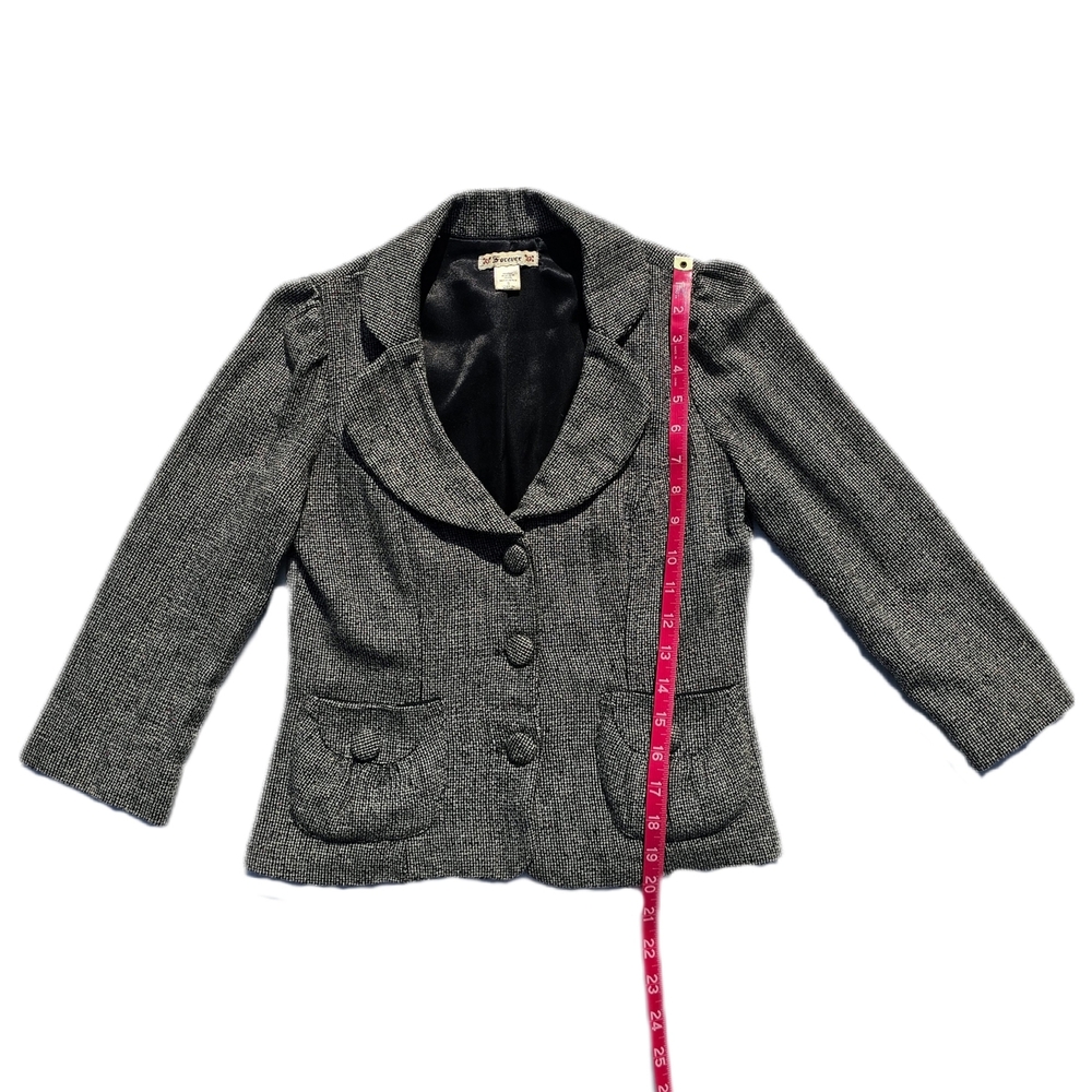Gray Tweed Blazer